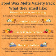 blueberry wax melts