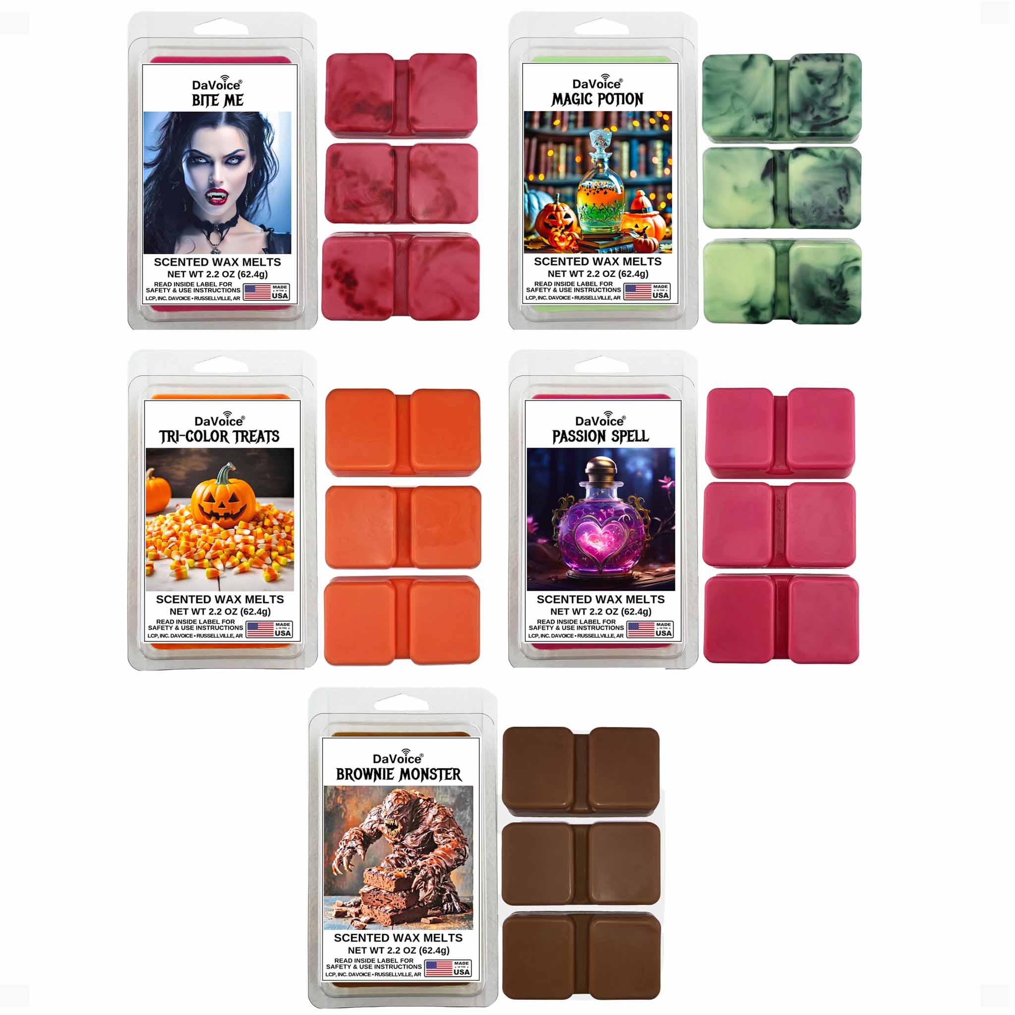 Halloween wax melts