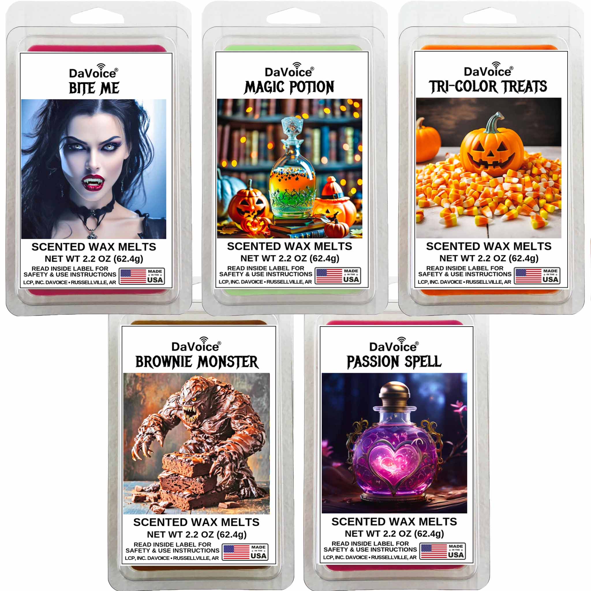 Halloween wax melts