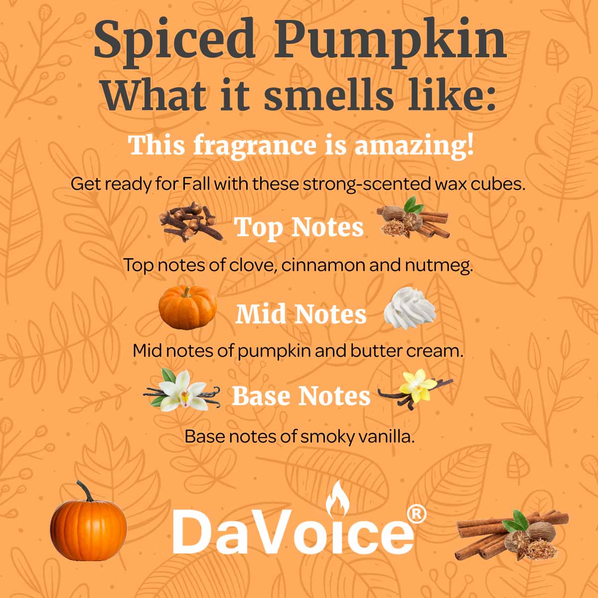 pumpkin spice scent