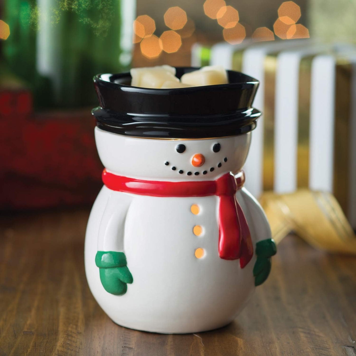 snowman wax melt warmer