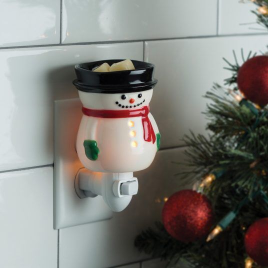 snowman wax melt warmer