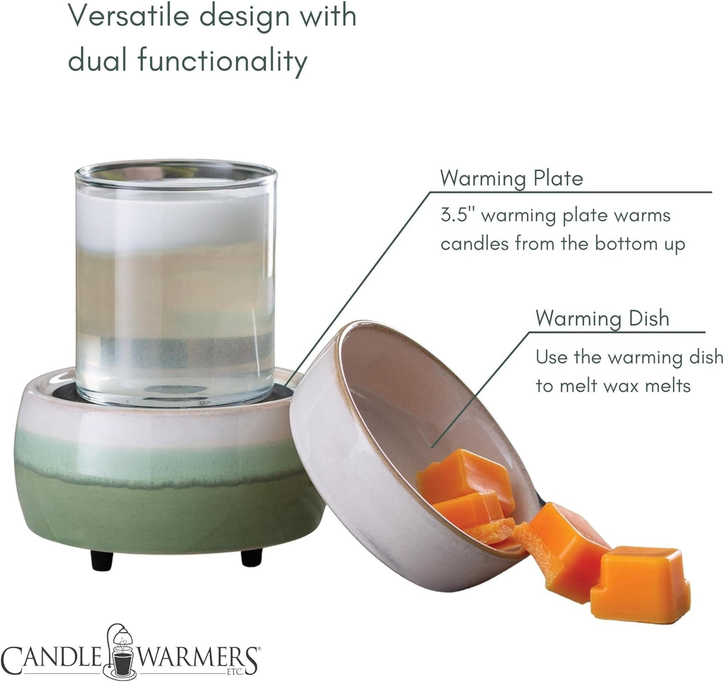 2 in 1 wax warmer