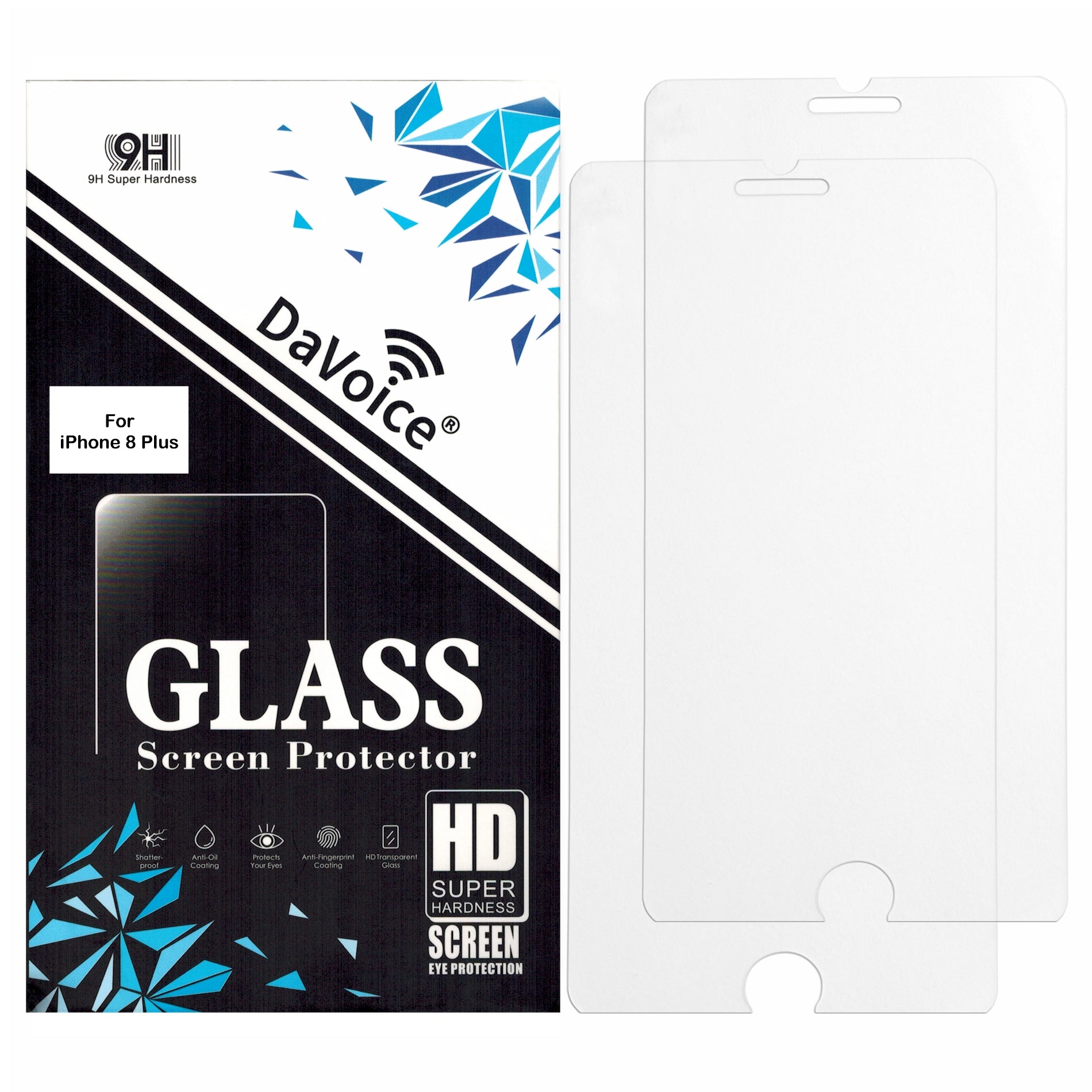 iPhone 8 Plus Tempered Glass Defender 